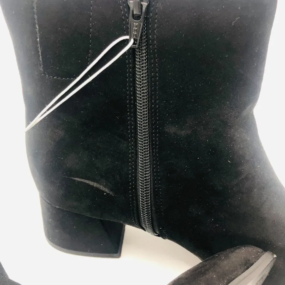 Brand New A New Day Black Mid‎ Heel Pointed Toe Side For Women Size 10